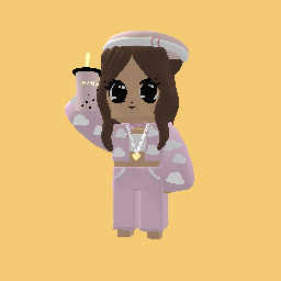 Pink Boba girl