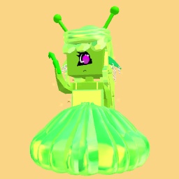 Weird alien girl