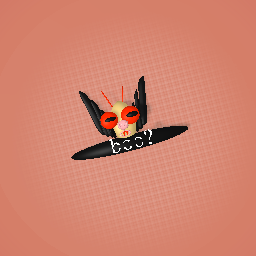 my dangerously cute  creapy bat