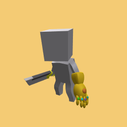 Thanos's BLADE AND GAUNTLET