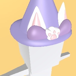 CAT WITCH HAT FROM ROBLOX