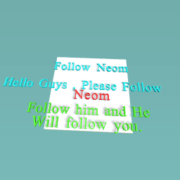 Follow neom.