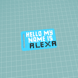 Name tag Alexa!