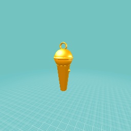 gold microphone (1 coin )
