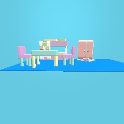 pastel bedroom