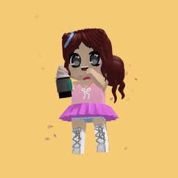 Ballet girl on a break