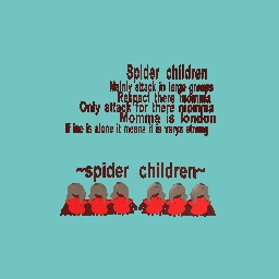 Spider children {info}