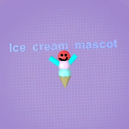 Ice cream mascot