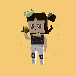 candy cane yoga girl