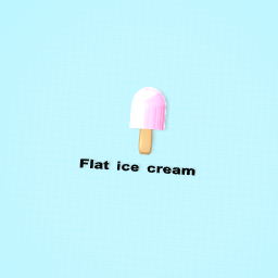 Flat ice cream