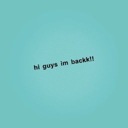 im backk