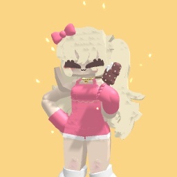 Meh in @little_cookie’s outfit <333