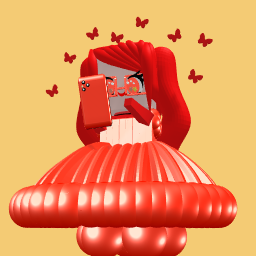 my cute red avatar