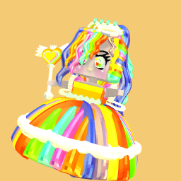 FREE rainbow girl 4 800follow