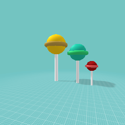 3 lolipops