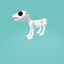Dog skull (finally finished!) free if 100 likes