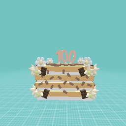 100 Follower Special Cake