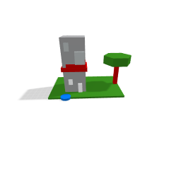 Minecraft house (blocker)