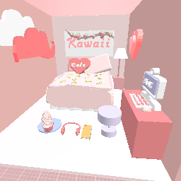 Kawaii aesthetic bedroom!