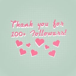 Thank you for 100+ Followers!