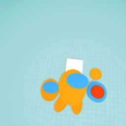 Orange Among Us With A Pet