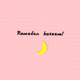 Ramadan Kareem!!