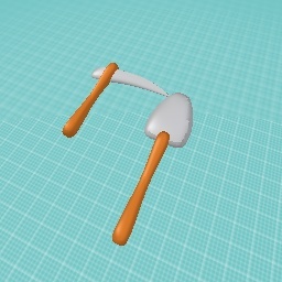Hammer and shovel