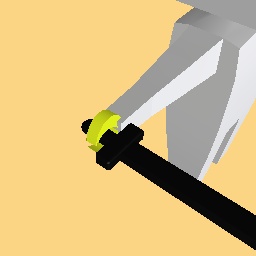 Lego hand and sword
