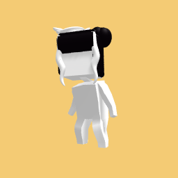 Black and White hair