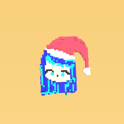 Blue Hair Christmas Girl (anime)