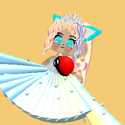 adorable kitten princess pokemon trainer:)