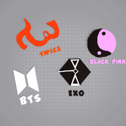 These are the slogans of the K-Pop teams