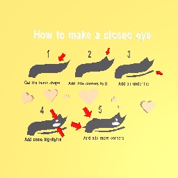 Tutorial: closed eye!