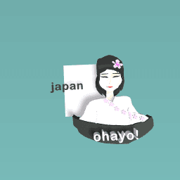 a girl from japan