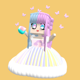 Cotton candy girl!