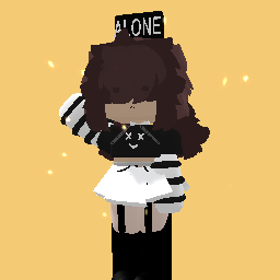 Alone girl