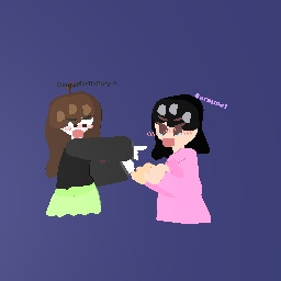 Me and Danny fighting over something(COLLAB!)