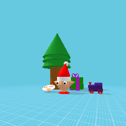 Elf and toys