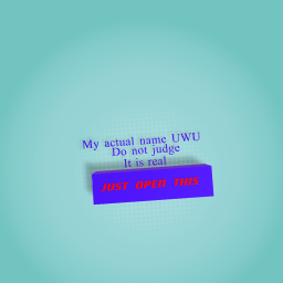 My name UwU