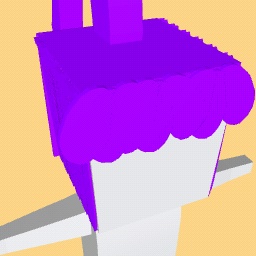 Purple Ponytail