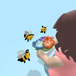 Bee’s and Flowers! :D