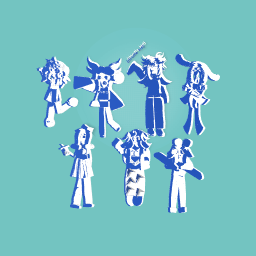 White x blue part1