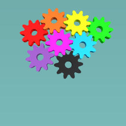 Rainbow cogs