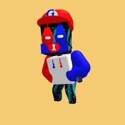 Me ( red and blue and white ) BEAR