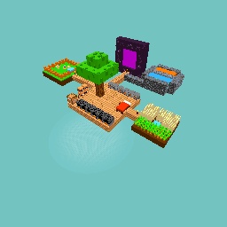 Minecraft Skyblock Island