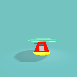 Solar powered helicopter house