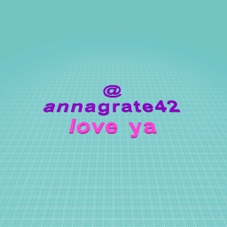 thank u annagrate42