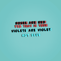 they are not blue :<