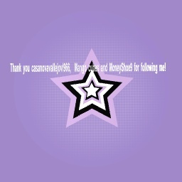 Thank you for following me!^^