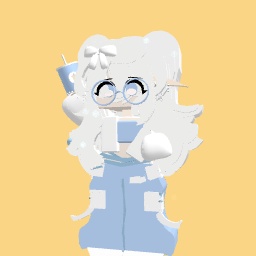 blue kawaii girl :33